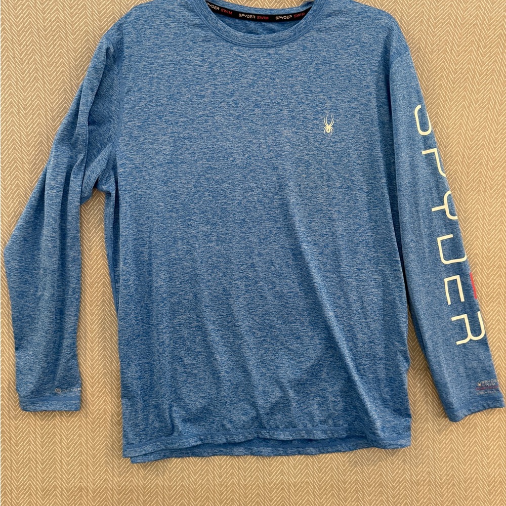 Spyder Blue Long‎ Sleeve Tee